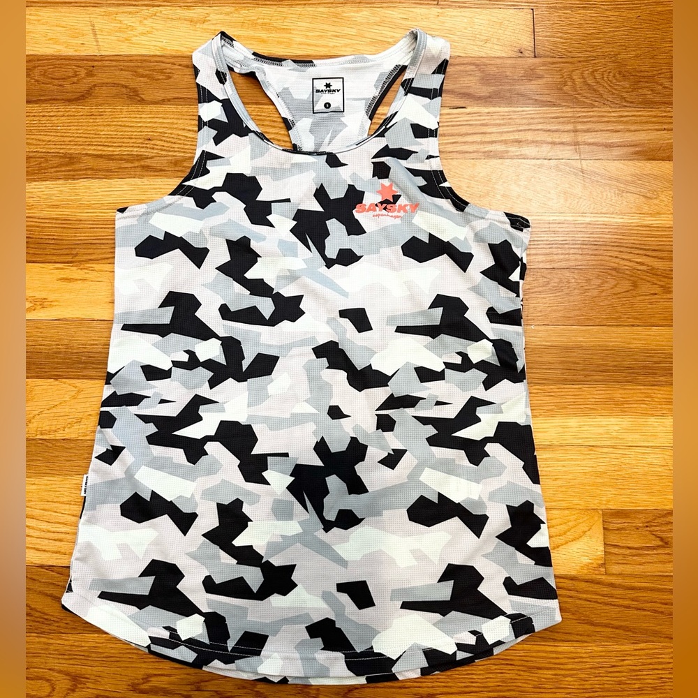 Saysky Camo Combat Singlet in white - Picture 4 of 6